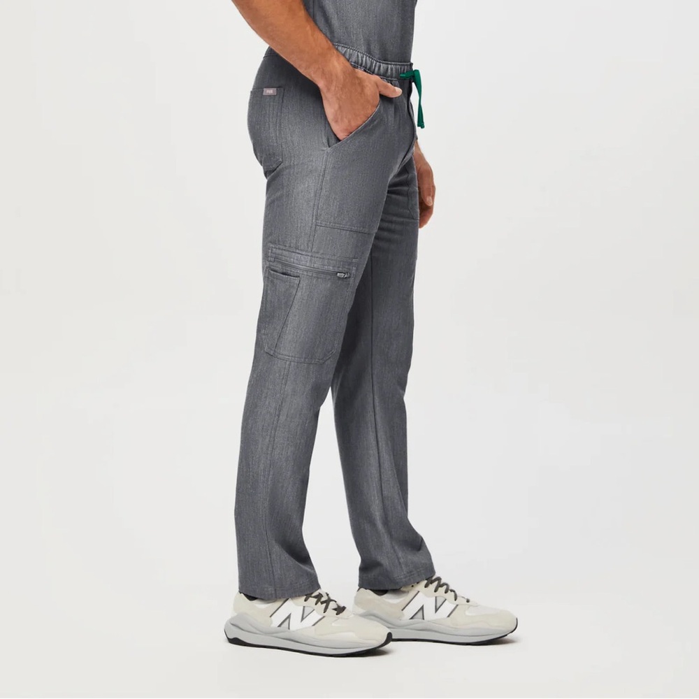 Men's Gray Cargo Pants & Figs Scrub Cap